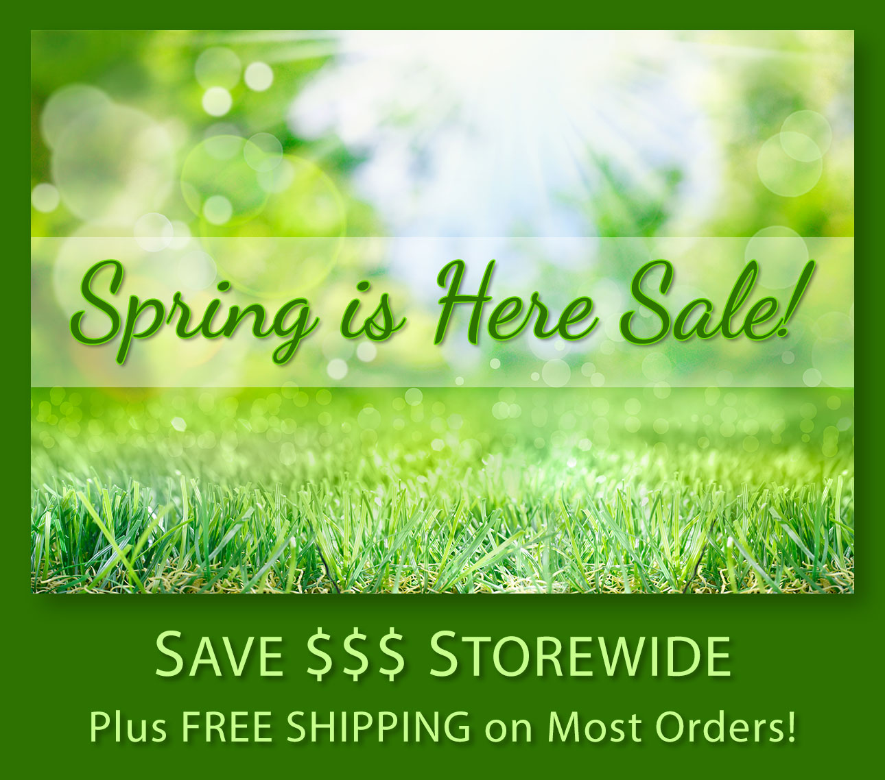 Spring Is Here Sale