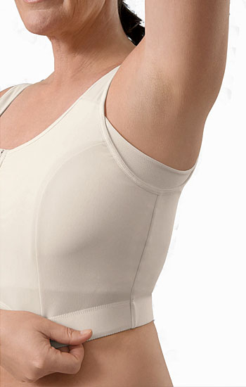 Post Surgical Spandex High Compression Chest Bra Wrap Breast