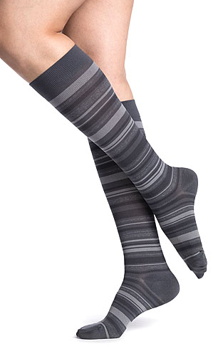 Sigvaris 143 Microfiber Patterns for Women Knee-High Stockings ...
