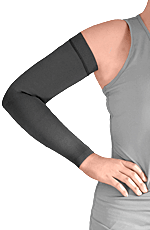 High compression bolero K2, massaging arms sleeves for Lipedema, Lymphedema  (25-30 mmHg) - CUSTOM SIZE