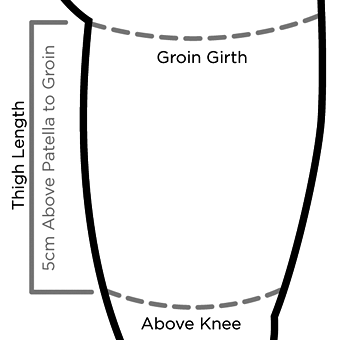 CircAid Juxta-Fit Essentials Upper Legging with Knee Piece